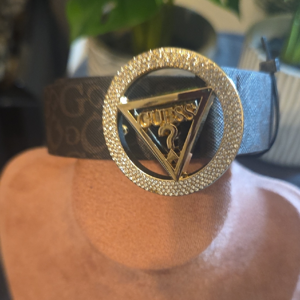 GUESS Black and Brown  Women's Belt